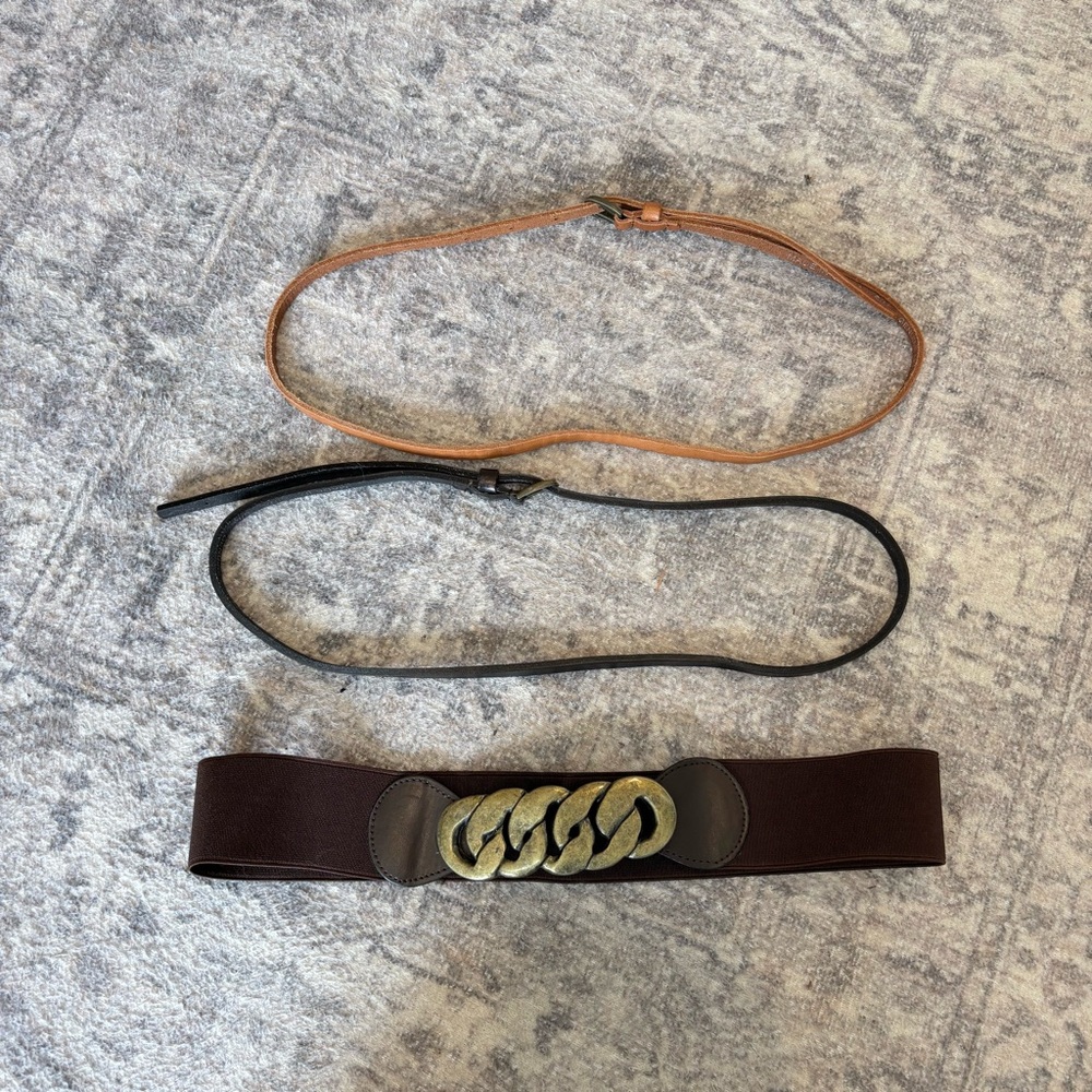 Bundle of 3 Waist Belts • Small/Medium sizing